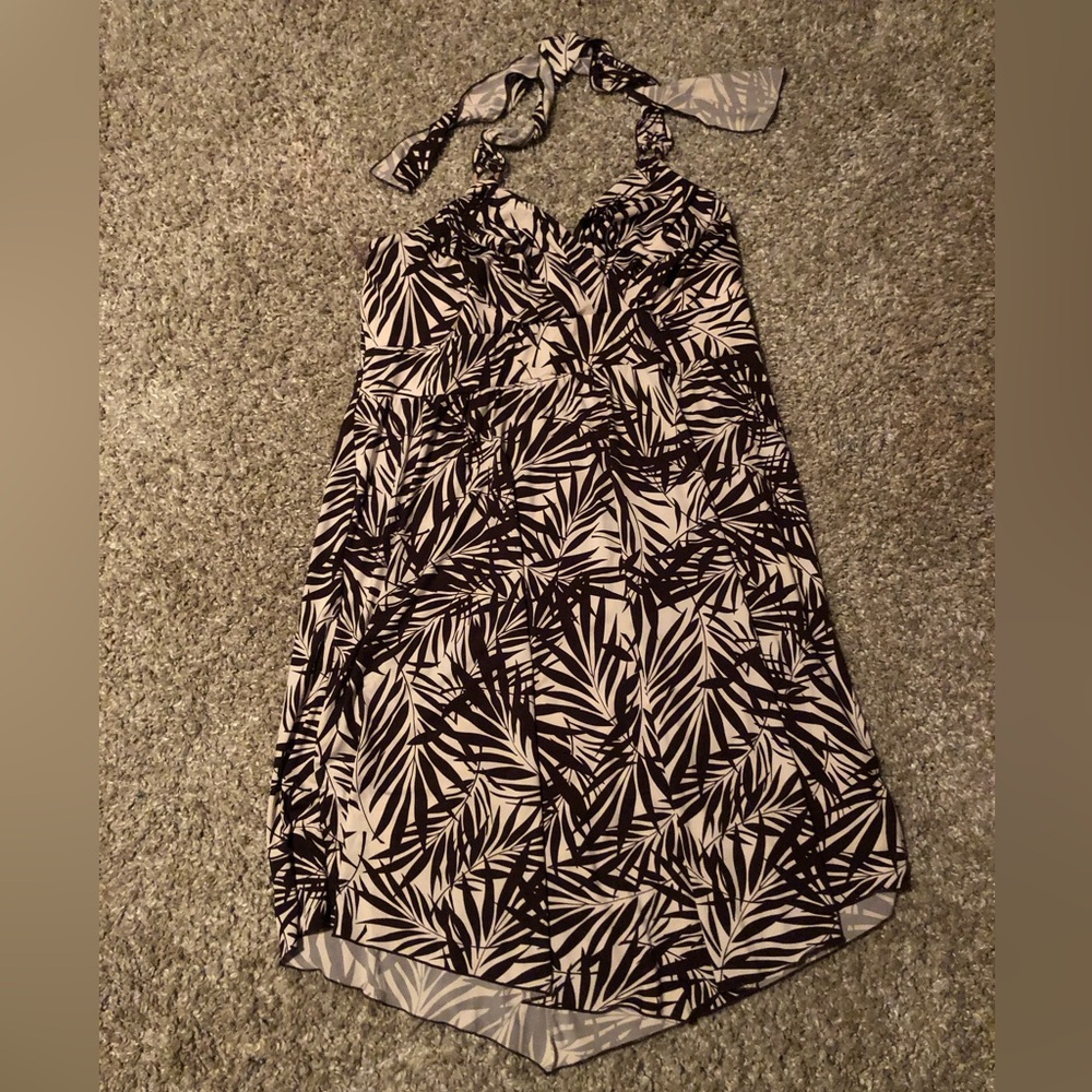 Penningtons Tropical Print Halter Dress